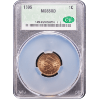 1895 Indian Cent (1c) Obverse Slab Image