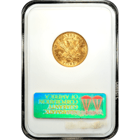 1895 Liberty Gold Half Eagle ($5) Reverse Slab Image