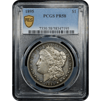 1895 Morgan Dollar ($1) SLAB Image