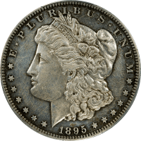 1895 Morgan Dollar ($1) OBVERSE Image
