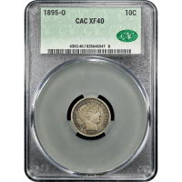 1895-O Barber Dime (10c) SLAB Image