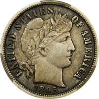1895-O Barber Dime (10c) OBVERSE Image