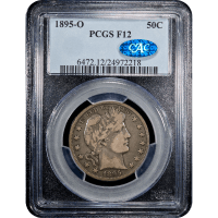 1895-O Barber Half Dollar (50c) SLAB Image