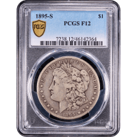 1895-S Morgan Dollar ($1) Obverse Slab Image
