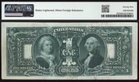 1896 $1 Educational Silver Certificate Reverse Image