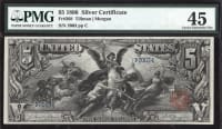 1896 $5 Educational Silver Certificate  OBVERSE Image