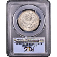 1896 Barber Half Dollar (50c) Reverse Slab Image