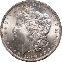 1896 Morgan Dollar ($1) Obverse Image