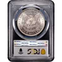 1896 Morgan Dollar ($1) Reverse Slab Image
