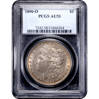 1896-O Morgan Dollar ($1) Obverse Slab Image