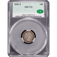 1896-S Barber Dime (10c) SLAB Image