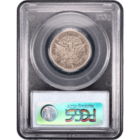 1897-S Barber Quarter (25c) Reverse Slab Image