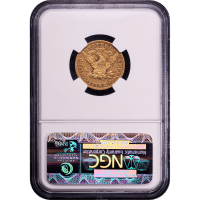 1898 Liberty Gold Half Eagle Reverse Slab Image