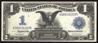 1899 $1 Black Eagle Silver Certificate OBVERSE Image