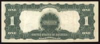 1899 $1 Black Eagle Silver Certificate REVERSE Image