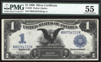 1899 $1 Black Eagle Silver Certificate OBVERSE Image