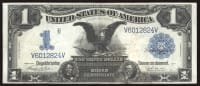 1899 $1 Black Eagle Silver Certificate OBVERSE Image