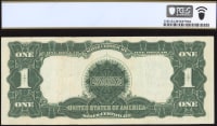 1899 $1 Black Eagle Silver Certificate REVERSE Image