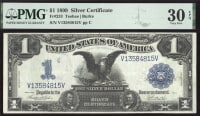 1899 $1 Black Eagle Silver Certificate OBVERSE Image