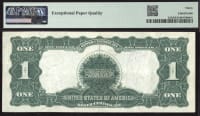 1899 $1 Black Eagle Silver Certificate REVERSE Image
