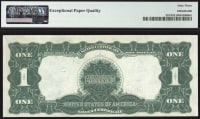 1899 $1 Black Eagle Silver Certificate REVERSE Image