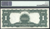 1899 $1 Black Eagle Silver Certificate REVERSE Image