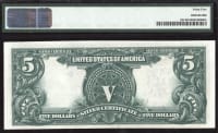 1899 $5 Chief Silver Certificate  REVERSE Image