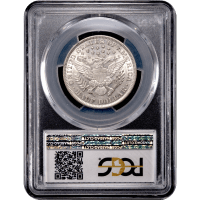 1899 Barber Half Dollar (50c) Reverse Slab Image