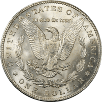 1899 Morgan Dollar ($1) Reverse Image