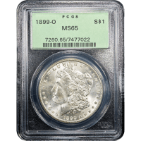 1899-O Morgan Dollar ($1) OGH Obverse Slab Image