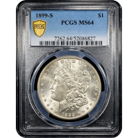 1899-S Morgan Dollar ($1) Obverse Slab Image