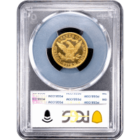 1900 Liberty Gold Half Eagle ($5) Reverse Slab Image