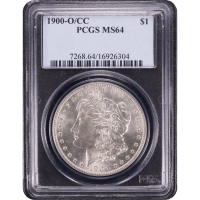 1900-O/CC Morgan Dollar ($1) Obverse Slab Image