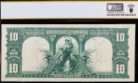 1901 $10 Bison Legal Tender Reverse Image