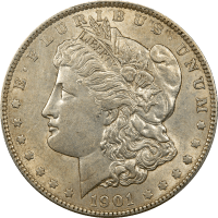 1901 Morgan Dollar ($1) Doubled Die Reverse Obverse Image