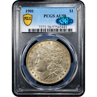 1901 Morgan Dollar ($1) Obverse Slab Image