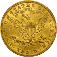 1901-O Liberty Gold Eagle ($10) REVERSE Image