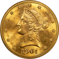 1901-S Liberty Gold Eagle ($10) OGH OBVERSE Image
