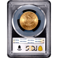1901-S Liberty Gold Eagle ($10) Reverse Slab Image