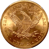 1901-S Liberty Gold Eagle ($10) Reverse Image