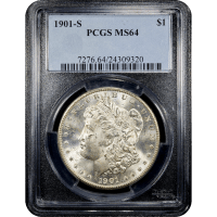 1901-S Morgan Dollar ($1) Obverse Slab Image
