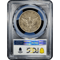 1902 Barber Half Dollar (50c) Reverse Slab Image