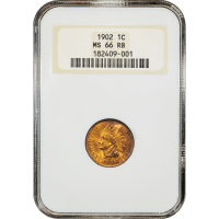 1902 Indian Cent (1c) SLAB Image