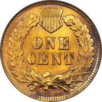1902 Indian Cent (1c) REVERSE Image