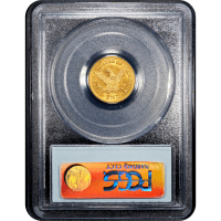 1902 Liberty Gold Quarter Eagle ($2.50) Reverse Slab Image