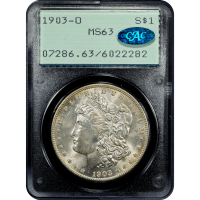 1903-O Morgan Dollar ($1) Rattler Obverse Slab Image