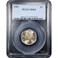 1905 Liberty Nickel (5c) SLAB Image