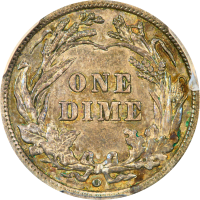 1905-O Barber Dime (10c) Micro O REVERSE Image