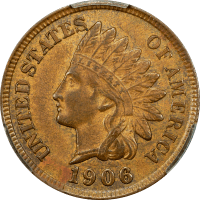 1906 Indian Cent (1c) Obverse Image