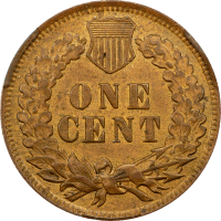 1906 Indian Cent (1c) Reverse Image